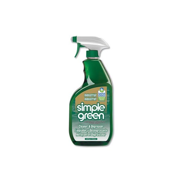 Simple Green Degreaser Cleaner, Spray Bottle, Deodorizer, 24 oz.; CLEANER, DEGREASER, 24OZ